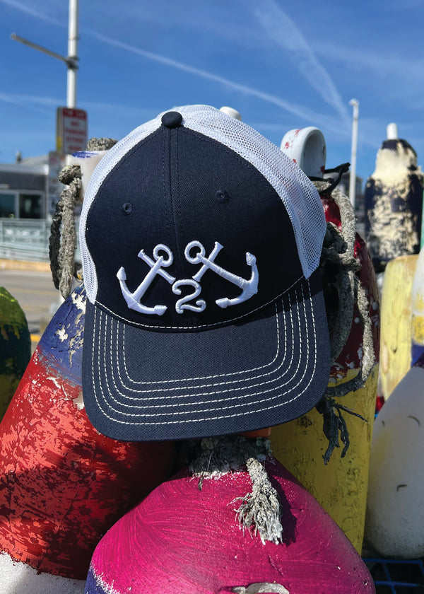 Trucker Hat Anchor2 anchor logo