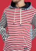 striped Hoodie Sweatshirt