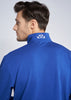 Mens quarter zip in Bright blue