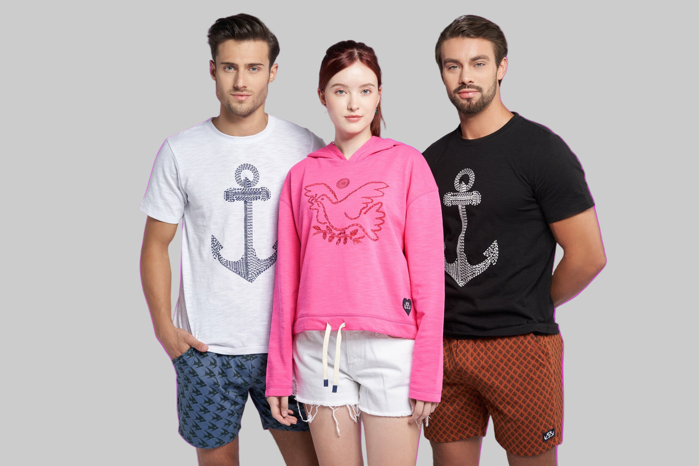 T-shirt with Anchor
